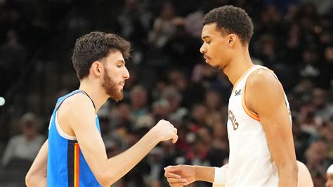 Kia Rookie Ladder: Victor Wembanyama, Chet Holmgren to take .